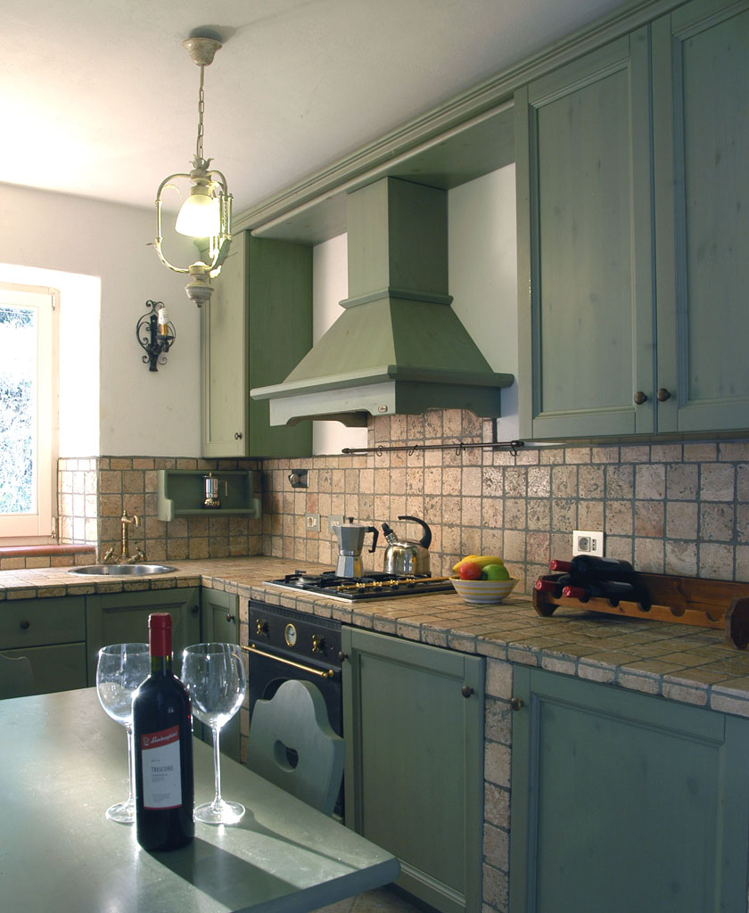 Küche mit Geschirrpüler (Wohnung Vera)